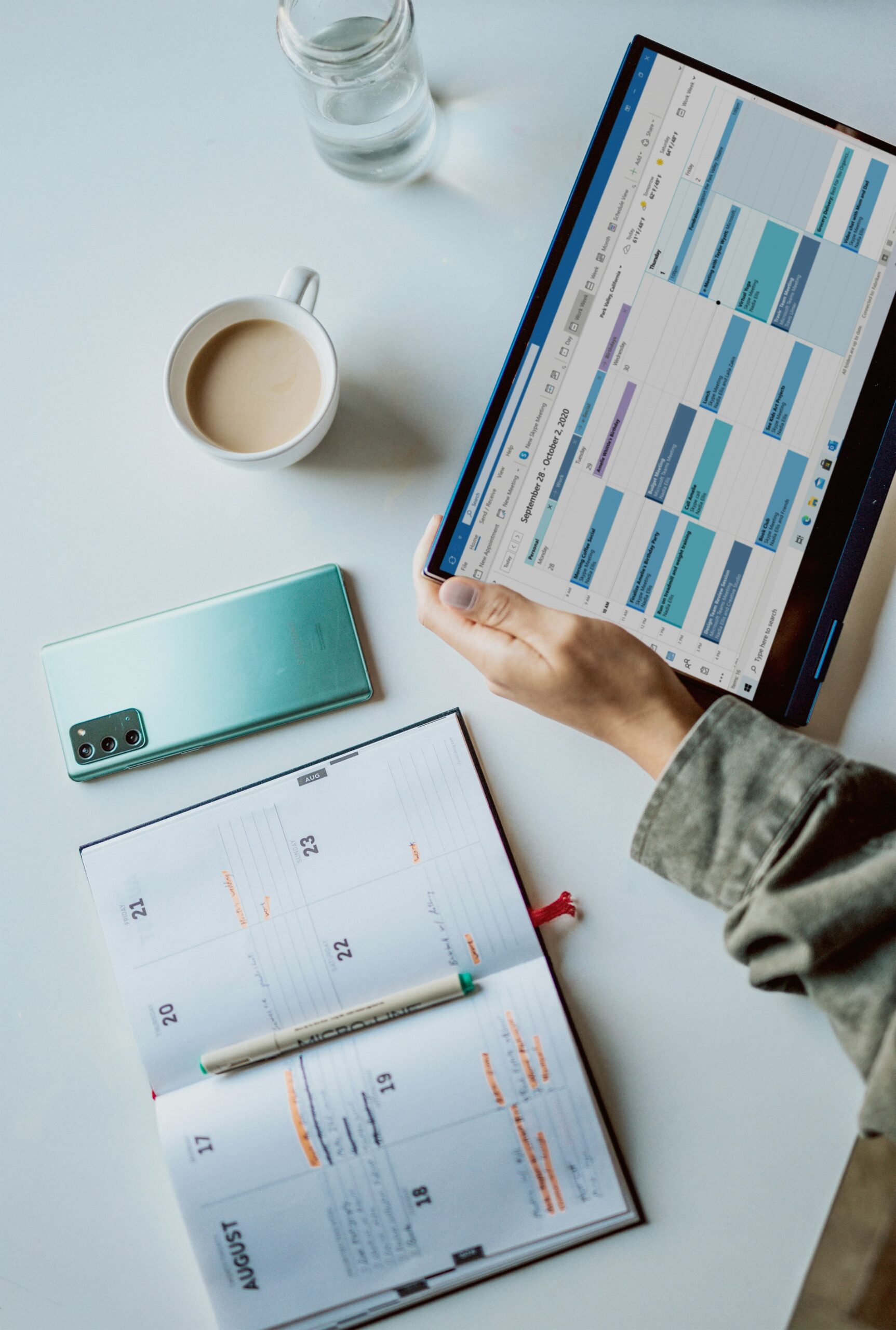 calendrier annuel de planification pour le conseil d'administration